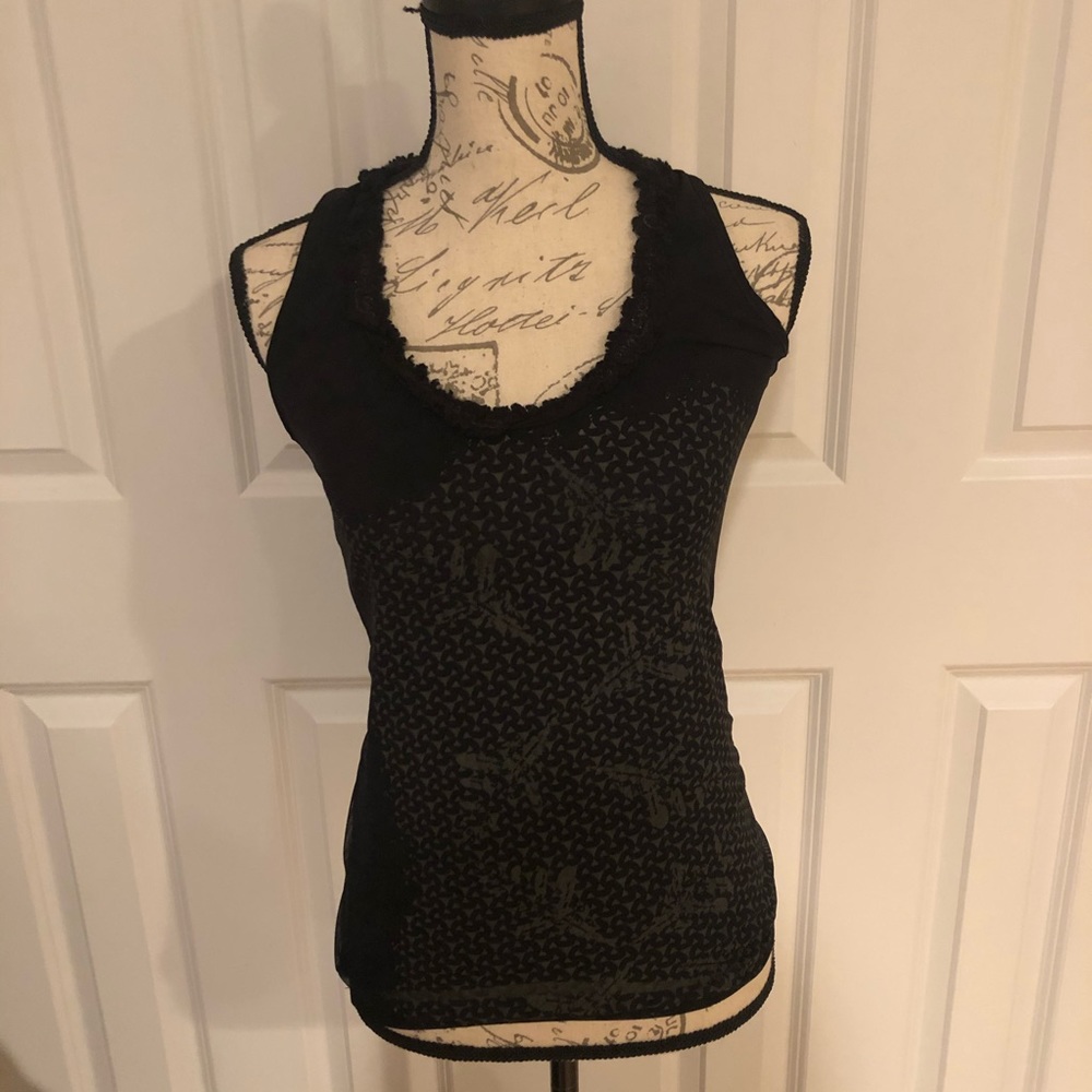 Black stretch top by Save the Queen